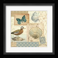 Coastal Collage I Fine Art Print