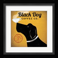 Black Dog Coffee Co. Framed Print