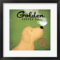 Golden Dog Coffee Co. Framed Print