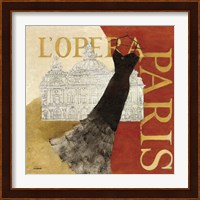 Paris Dress - L' Opera Fine Art Print