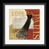 Paris Dress - L' Opera Fine Art Print