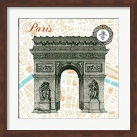Monuments des Paris Arc Fine Art Print