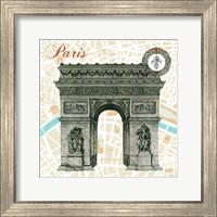 Monuments des Paris Arc Fine Art Print