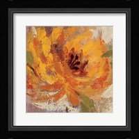 Fiery Dahlias I Crop Fine Art Print