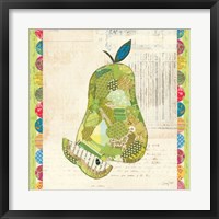 Fruit Collage III - Pear - Fine Art Print