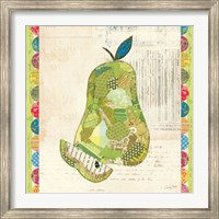 Fruit Collage III - Pear - Fine Art Print