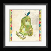 Fruit Collage III - Pear - Fine Art Print