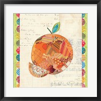Fruit Collage IV - Orange Fine Art Print