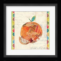 Fruit Collage IV - Orange Fine Art Print