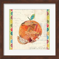 Fruit Collage IV - Orange Fine Art Print