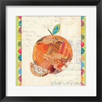 Fruit Collage IV - Orange Fine Art Print