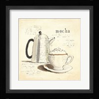 Parisian Coffee I Framed Print