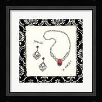 Cosmetique III Framed Print