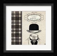 Gentleman I Framed Print
