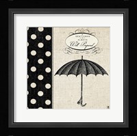 Gentleman III Framed Print