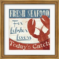 Fresh Seafood I Fine Art Print
