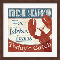 Fresh Seafood I Fine Art Print