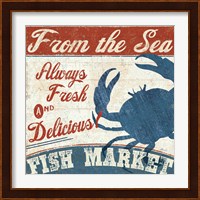 Fresh Seafood IV Fine Art Print