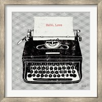 Vintage Analog Typewriter Fine Art Print