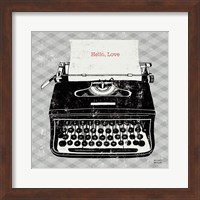 Vintage Analog Typewriter Fine Art Print