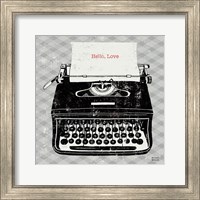 Vintage Analog Typewriter Fine Art Print