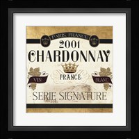Wine Labels II Framed Print