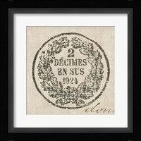 Letter Crest II Framed Print