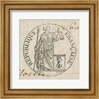 Letter Crest V Fine Art Print