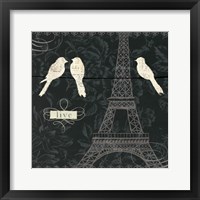 Love Paris I Framed Print