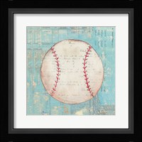 Play Ball I Framed Print