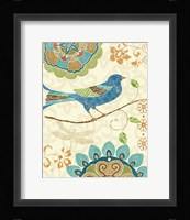 Eastern Tales Birds I Framed Print
