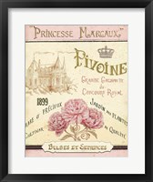 French Seed Packet III Framed Print