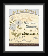 French Seed Packet IV Fine Art Print