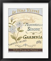 French Seed Packet IV Framed Print