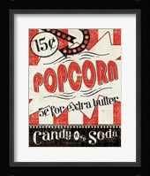 Movie Night II Framed Print