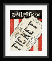 Movie Night IV Framed Print