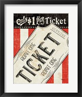 Movie Night IV Framed Print