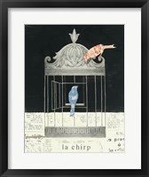 La Chirp Framed Print