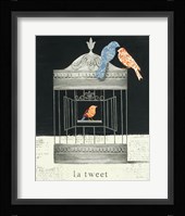 La Tweet Framed Print