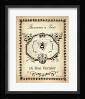 Paris Bees I Fine Art Print