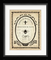 Paris Bees II Framed Print