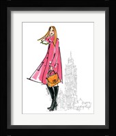 Colorful Fashion I - London Framed Print