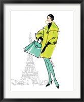 Colorful Fashion II - Paris Fine Art Print
