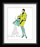 Colorful Fashion II - Paris Fine Art Print