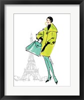 Colorful Fashion II - Paris Framed Print