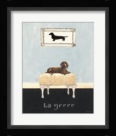 La Grrr Framed Print