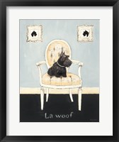 La Woof Framed Print