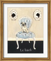 Le Bark Fine Art Print