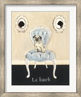 Le Bark Fine Art Print