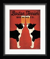 Boston Terrier Brewing Co. Fine Art Print